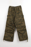 Cargo printed military pants