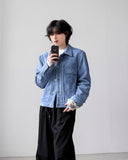 Louis Suede Crop Jacket