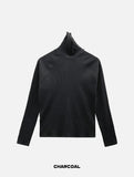 [1+1] Basic Soft Rib Turtleneck Knit