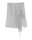 VEIL WRAP SKIRT