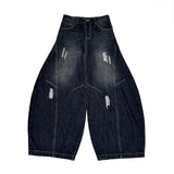 Bezel Balloon Wide Denim