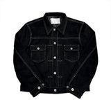 Louis Suede Crop Jacket