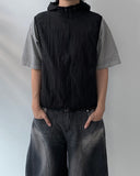 Nylon Multi Zipper Hood Vest