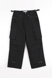 Fine nylon cargo pants