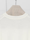 [Premium] Pudding Wool Silk Layered Long Sleeve T-shirt