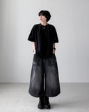 Damon Crop Wide Denim