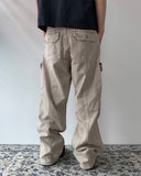 Deep Dyeing Cargo Pocket Pants