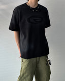 Dirty Spray Logo Half Knit