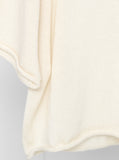 [Premium] Whole Garment Brule Hood Short Sleeve Knit