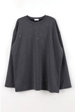 Eyelet Punching Box Tee