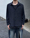 Textured Mono Check Shirt