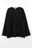 Eyelet Punching Box Tee