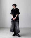 Damon Crop Wide Denim