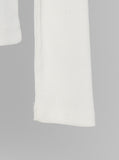 [Premium] Dove Slim U-Neck Long Sleeve Tee
