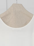 [Premium] Dove Slim U-Neck Long Sleeve Tee