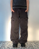 Deep Dyeing Cargo Pocket Pants