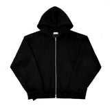 Bonded Crop Hood Zip-Up