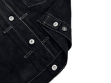 Louis Suede Crop Jacket