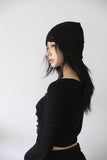 Knitted loose beanie