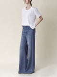 Linen Blend Short Sleeve T-Shirt