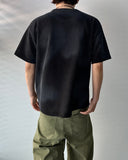 Dirty Spray Logo Half Knit