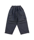 Premium Linen Balloon Cargo Banding Denim