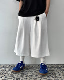 [Keyring] Daily Two-Tuck Bermuda Pants