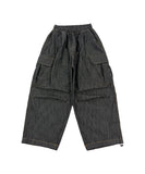 Premium Linen Balloon Cargo Banding Denim