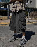 Pigment Multi Pocket Bermuda Pants