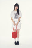 Friends box print tee