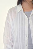 Pure line sheer shirt