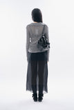 Solune net collor cardigan