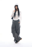 Ravine dart pinstripe pants
