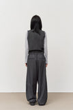 (W) Theme Washed Vest