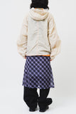 (W) Broad Check Skirt