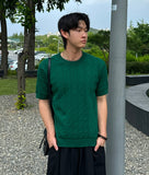 Tory Cable Short Sleeve Knit