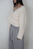Fluffy Angora Wrap Knit