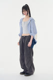 Zeckon check hooded shirt