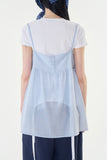 Roni button back bustier top