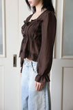 Frill Smoke Autumn Blouse