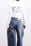 Seron Pintuck Denim Pants