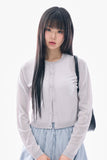 Connie see-through round cardigan