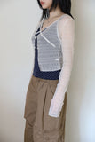 Watery Crop Cardigan
