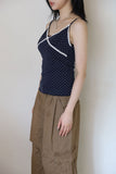 Sydney dot sleeveless