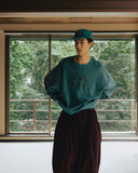 Terry Embroidered Pullover