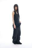 Pliva frill long sleeveless