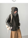 Hilson Knit Hood Zip-Up