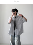 Ilia Check Half Shirt