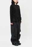 (W) Anna Shirring Top