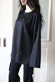 Eyelet Punching Box Tee